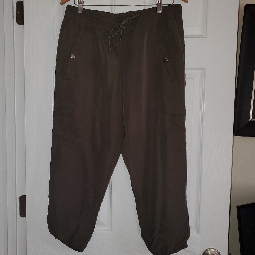 Olive green joggers